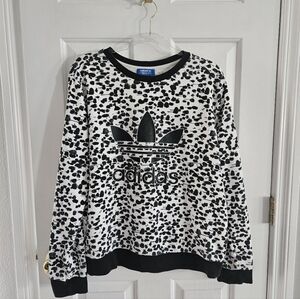 NWOT ASOS X Adidas Exclusive Inked Trefoil Sweatshirt